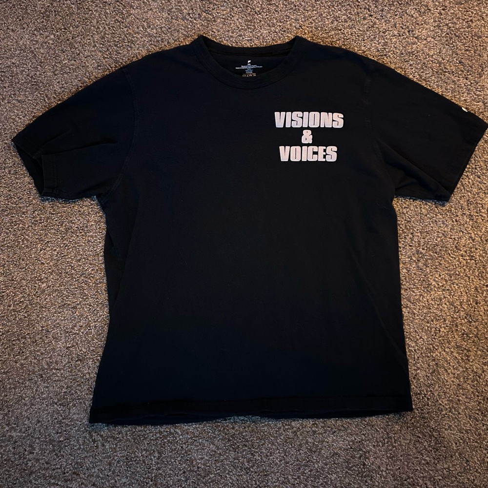 Fabletics Black Graphic Tee